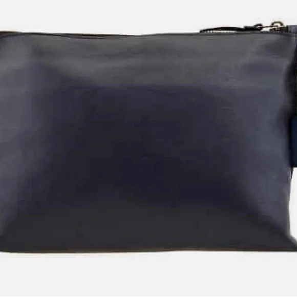 Coach Signature Canvas Blocking Academy Pouch